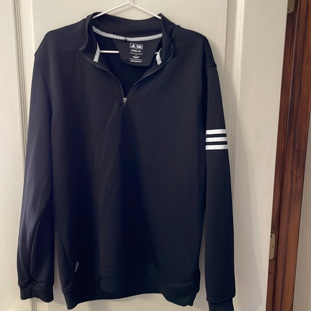 Adidas 1/4 zip shirt size L